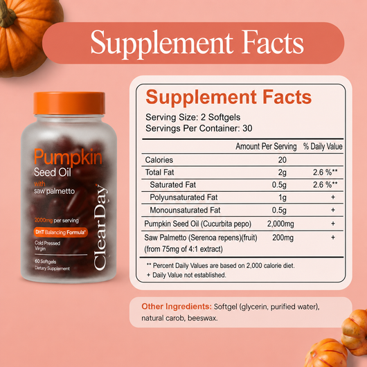 Pumpkin Seed Oil Softgels
