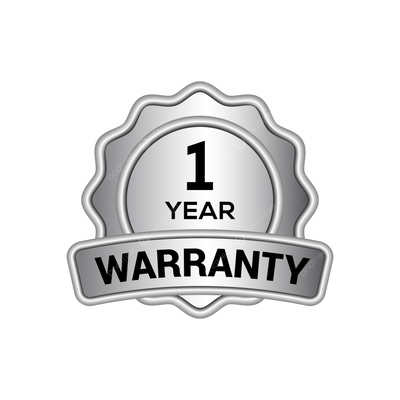 1 Year Warranty