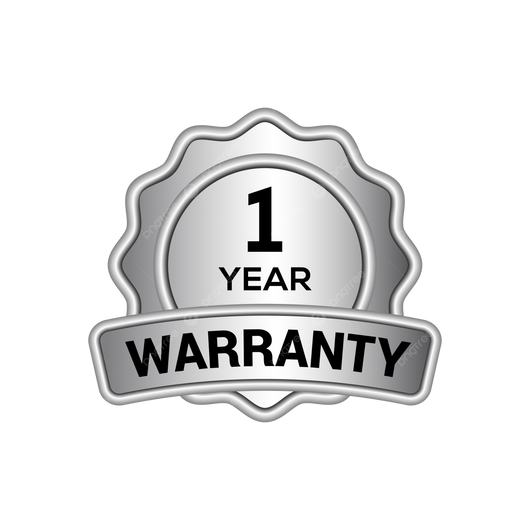 1 Year Warranty